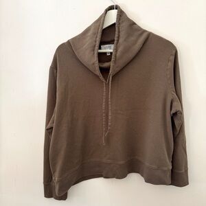 Haven Well Within cowl-neck pullover army green Sz XL